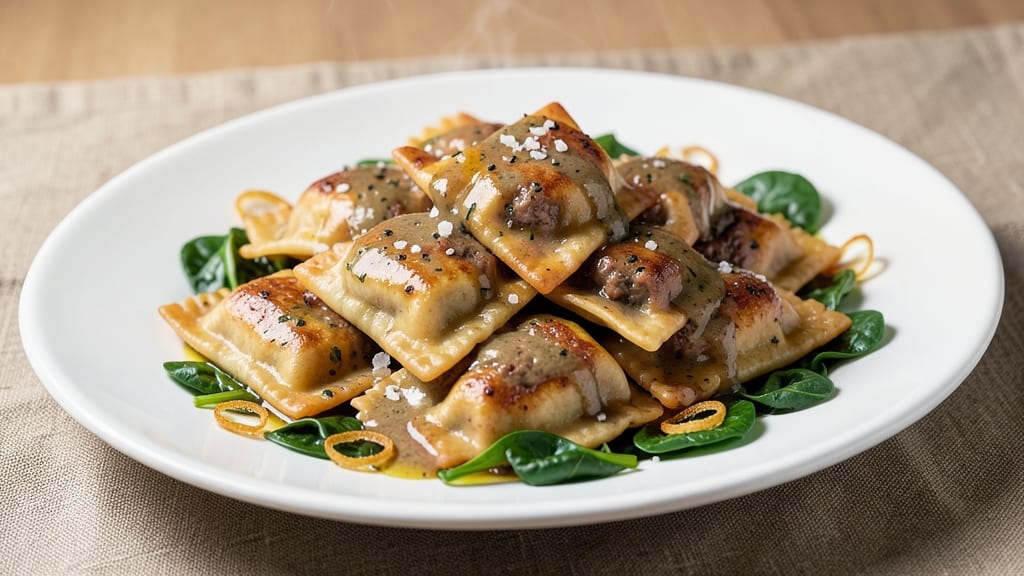 Beef and Spinach Ravioli Recipe: Pasta-Making Magic in 30 Minutes