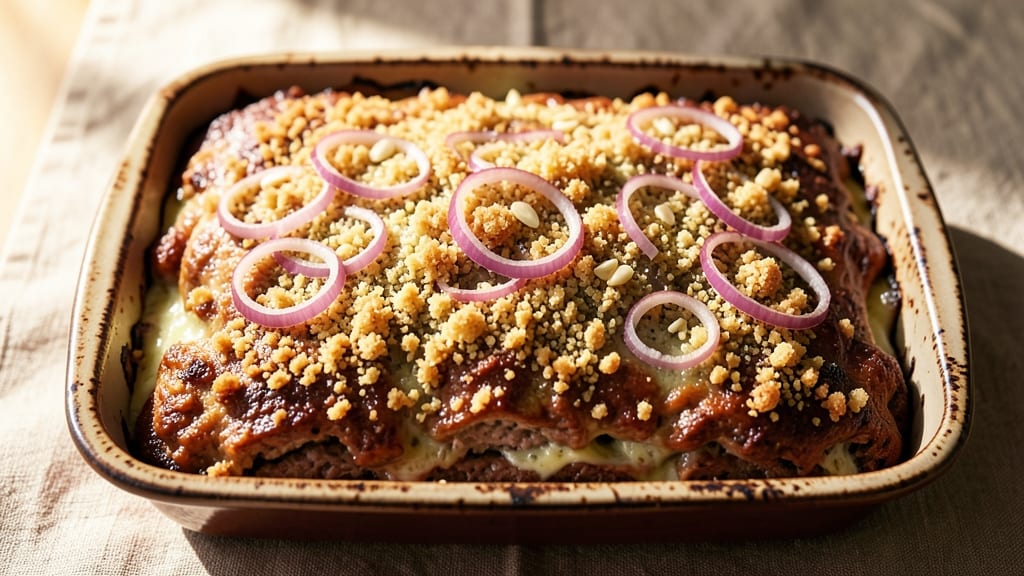 Beef and Pork Meatloaf Recipe With Bread Crumbs: Crispy Crust, Juicy Centers Guaranteed
