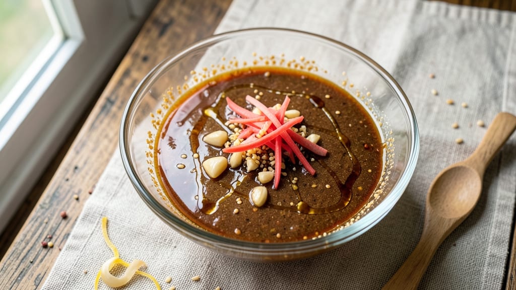 Asian Beef Salad Dressing Recipe: Bold Umami Soy-Ginger Swirl