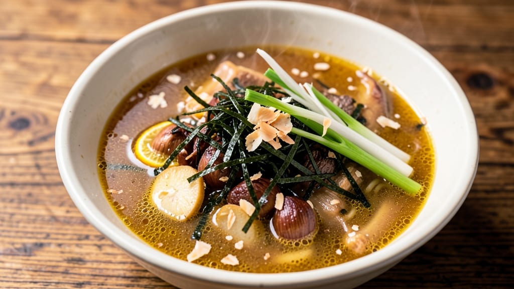 Authentic Beef Ramen Broth Recipe: Umami Bomb From Charred Aromatics