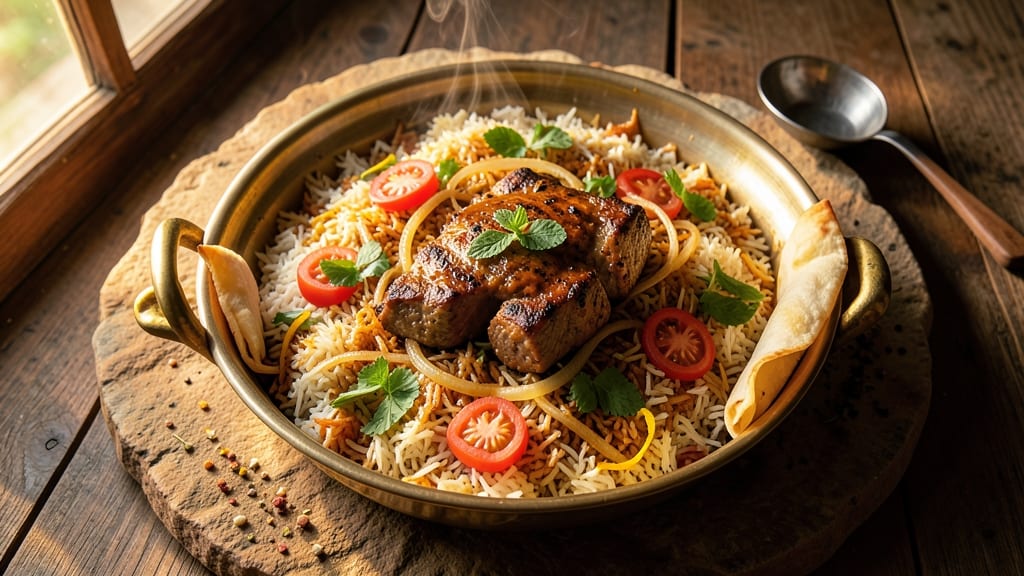 Beef Biriyani Recipe in Malayalam: Fragrant Spice-Layered Rice and Tender Meat