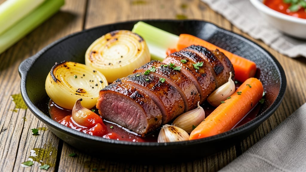 Beef Andouille Sausage Recipe: Smoky Cajun Stew With Melty Cheese Pull-Apart Bites