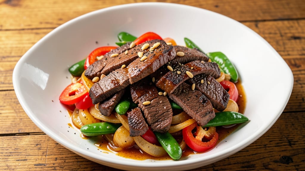 BBQ Beef Stir Fry Recipe: Smoky-Sweet Wok Crunch With Caramelized Edges