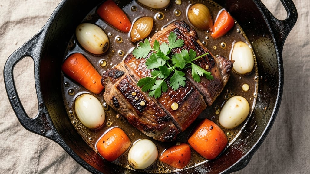 Beef and Stout Stew Recipe: Deep Umami Richness from Simmered Roots
