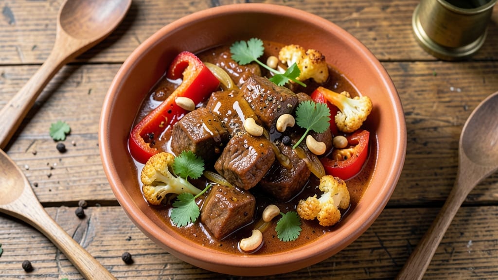 Beef And Vegetable Curry Recipe: Spiced Yogurt-Marinated Richness in One Pot