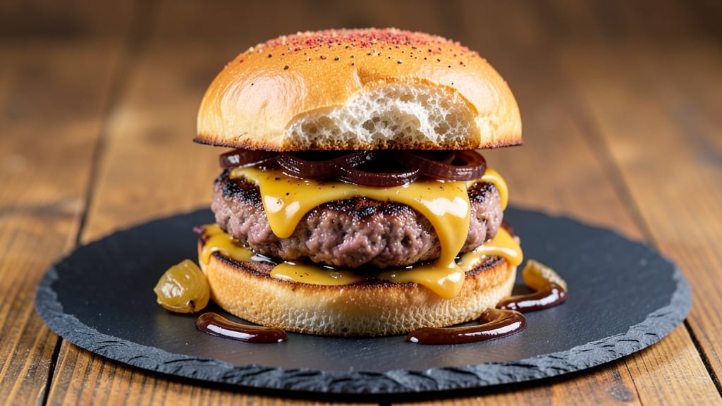 Amazing Beef Burger Recipe: Smoky Char and Juicy Meat Every Bite