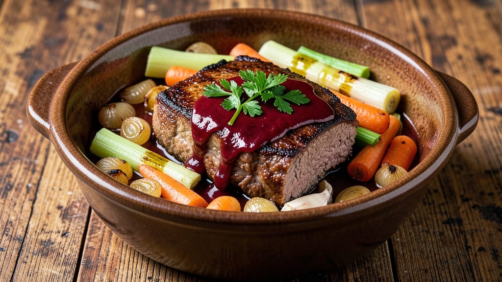 Baron of Beef Crock Pot Recipe: Slow-Braised Richness With Caramelized Fond