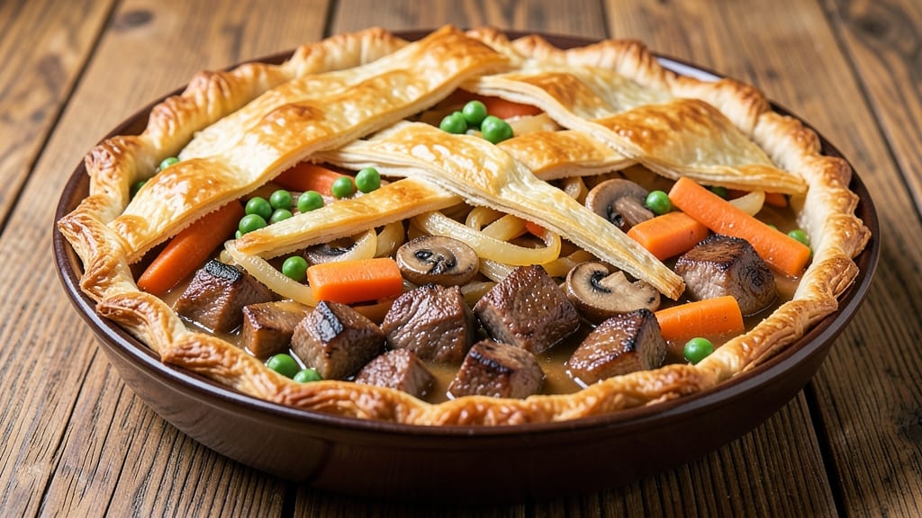 Banquet Beef Pot Pie Recipe: Flaky Crust Meets Savory Beef and Veggie Filling