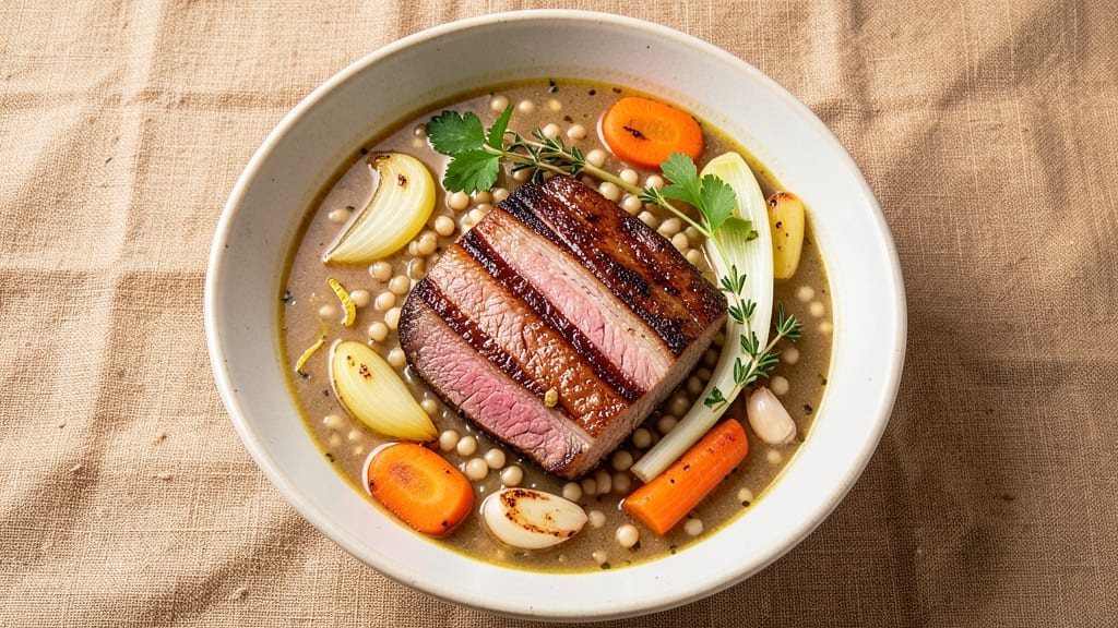 Beef Barley Soup Recipe Ingredients: Savory Depth From Toasted Grains and Slow-Simmered Beef