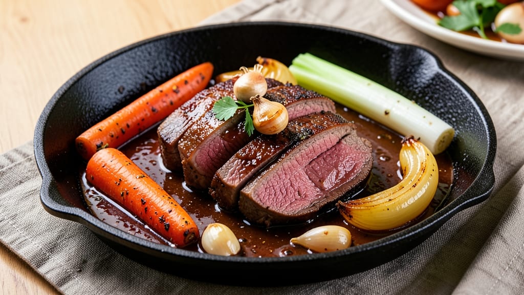 Beef and Stout Recipe: Deep Malty Richness With Caramelized Root Vegetables