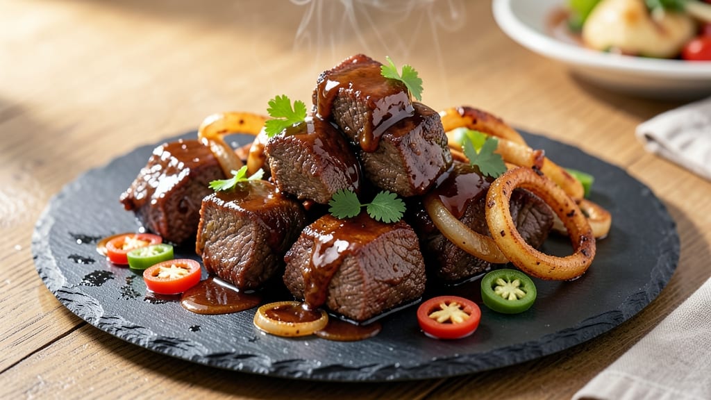 BBQ Beef Cubes Recipe: Smoky-Sweet Charred Bites in 30 Minutes