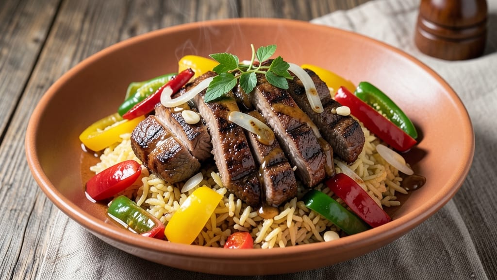 Beef and Peppers Over Rice Recipe: One-Pan Protein-Packed Dinner in 30 Minutes