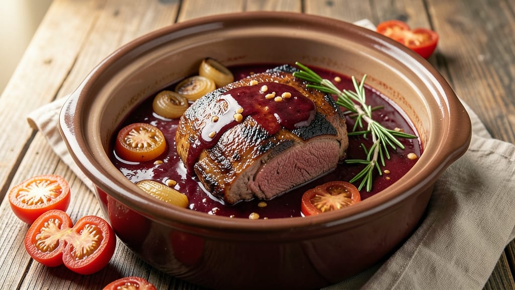 Beef and Tomato Slow Cooker Recipe: Velvety Beef and Sweet Tomatoes in One Pot