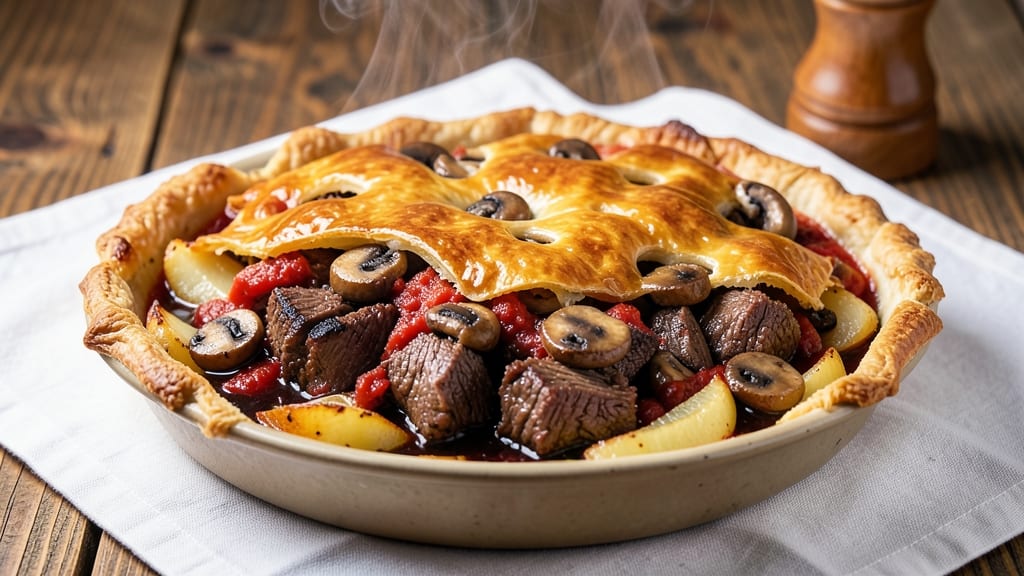 Beef and Guinness Pie Recipe Jamie Oliver: Rich Beer-Braised Layers With Crispy Top