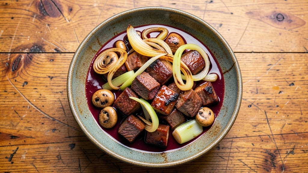 Beef and Leek Stew Recipe: Velvety Mushroom-Infused Richness in One Pot