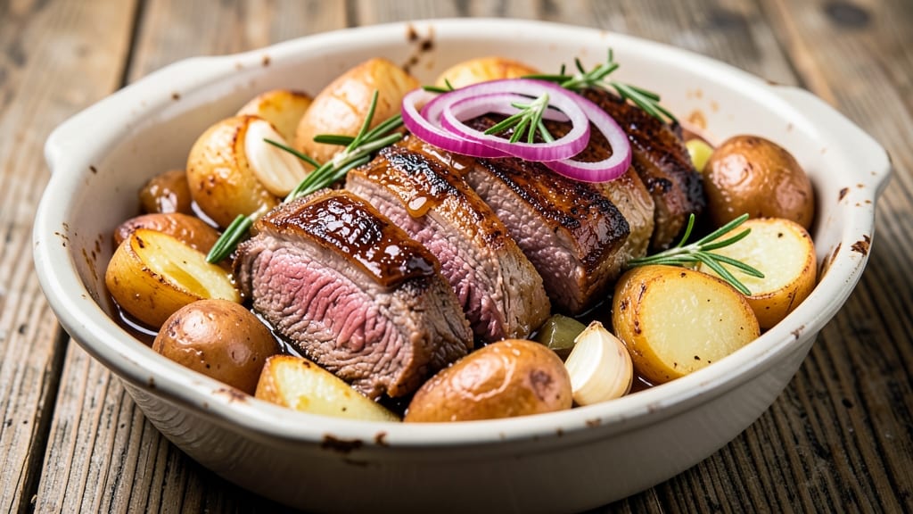 Beef and Potato Bake Recipe: Crispy Top, Fork-Tender Layers