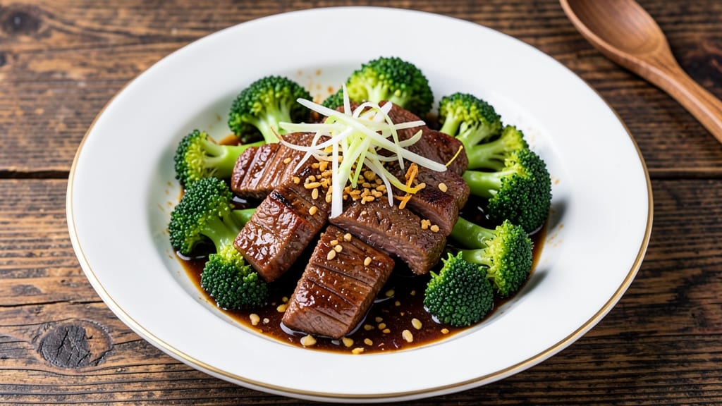 Beef and Broccoli Recipe Chinese Restaurant: Wok-Seared Crunch With Silky Soy Ginger Harmony
