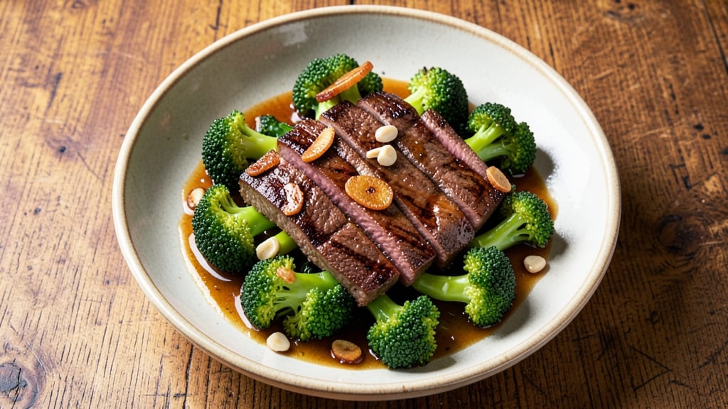 Beef and Broccoli Recipe With Skirt Steak: Wok-Sizzled Crunch and Silky Soy Gloss