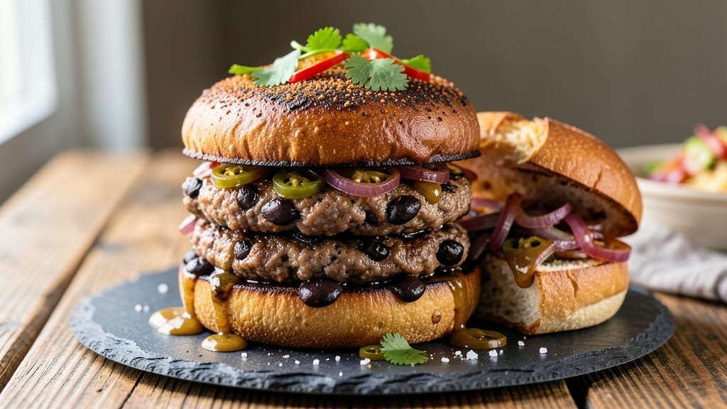 Beef and Bean Burgers Recipe: Smoky-Spiced Crunch With Hearty Fiber-Packed Bites