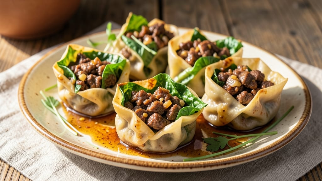 Beef and Cabbage Dumplings Recipe: Silky Wrapped Comfort With Herby Broth