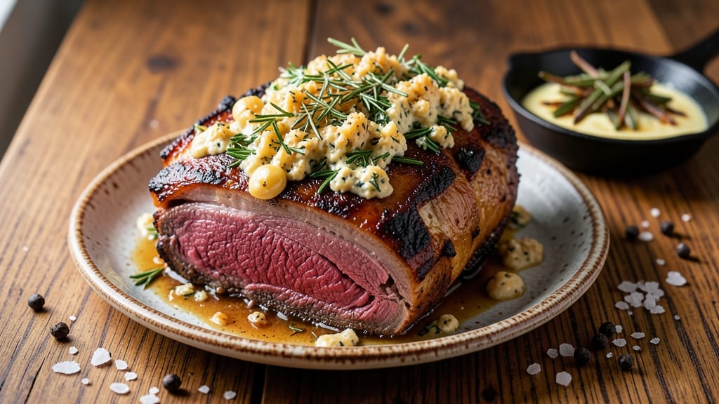 Angus Beef Oven Roast Recipe: Herb-Crusted Richness with Perfect Pink Center