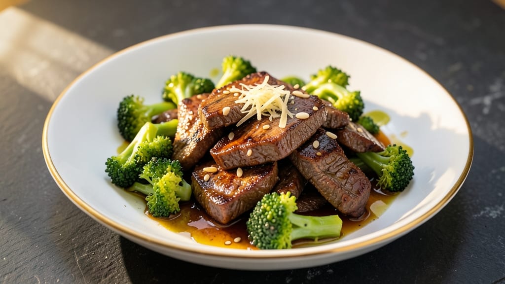 Beef and Broccoli Recipe Tiffy Cooks: Wok-Fired Crunch With Silky Soy-Ginger Harmony