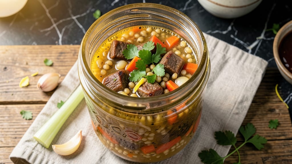Beef Barley Soup Canning Recipe: Pantry-Friendly Heartiness in Glass Jars