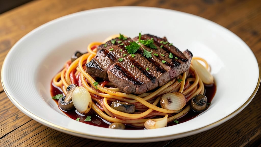 Beef and Mushroom Pasta Recipe: Deep Umami Pan Sauce in 25 Minutes