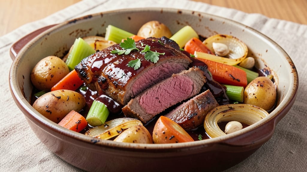 Beef and Mixed Vegetables Recipe: One-Pot Hearty Simmer with Caramelized Roots