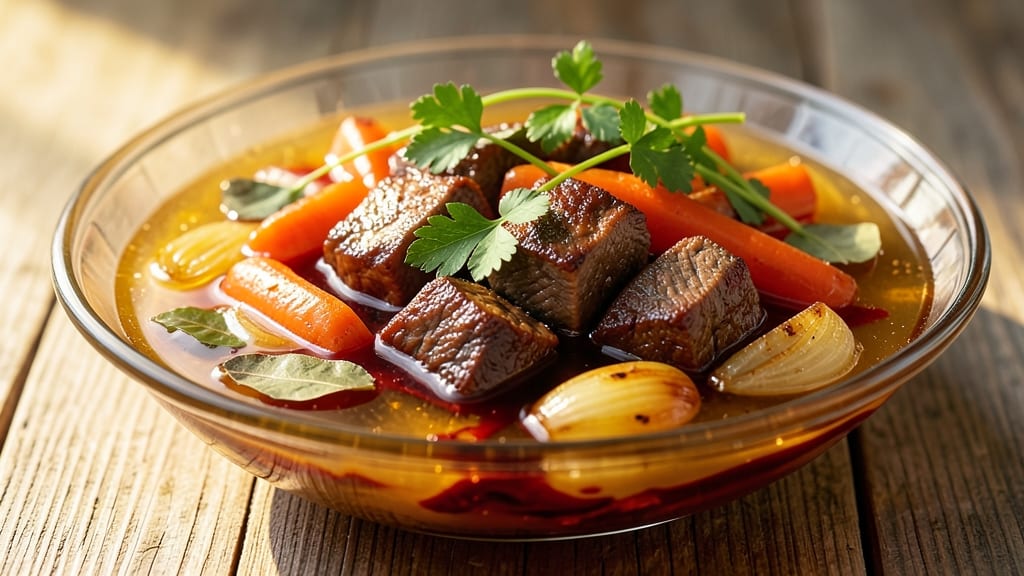 Beef Aspic Recipe: Jiggly Gelatin Masterpiece With Savory Meat