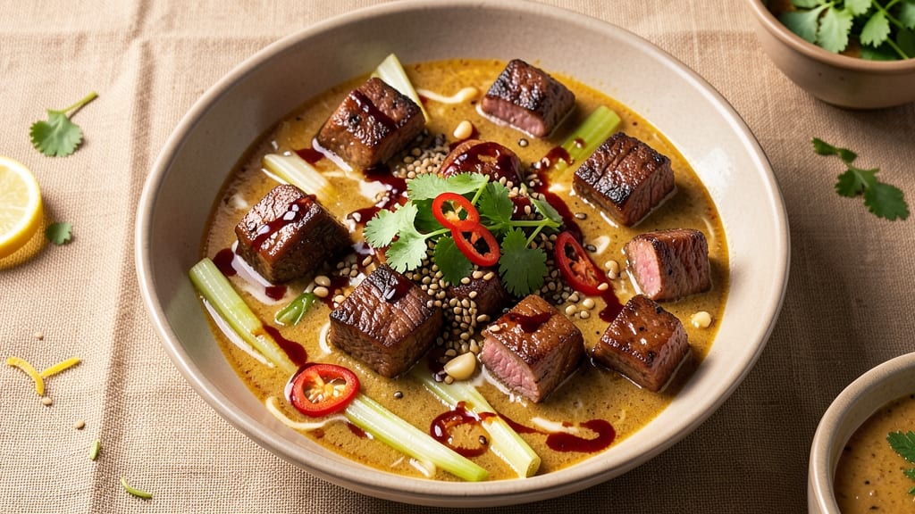 Asian Beef Curry Recipe: Fragrant Coconut and Chili Heat in One Pot