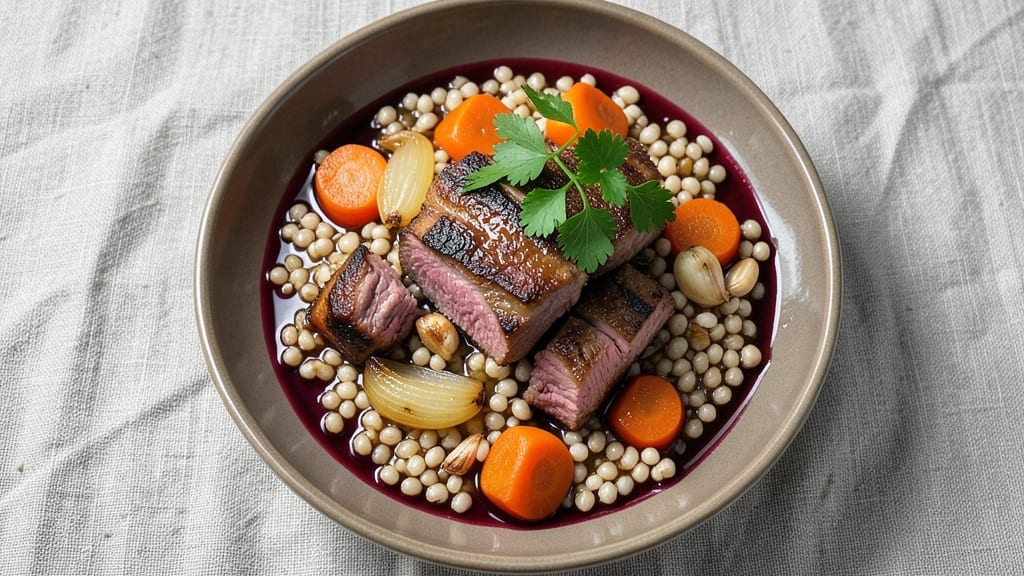 Beef Barley Stew Recipe Instant Pot: Savory Depth and Barley Tenderized in One Hour