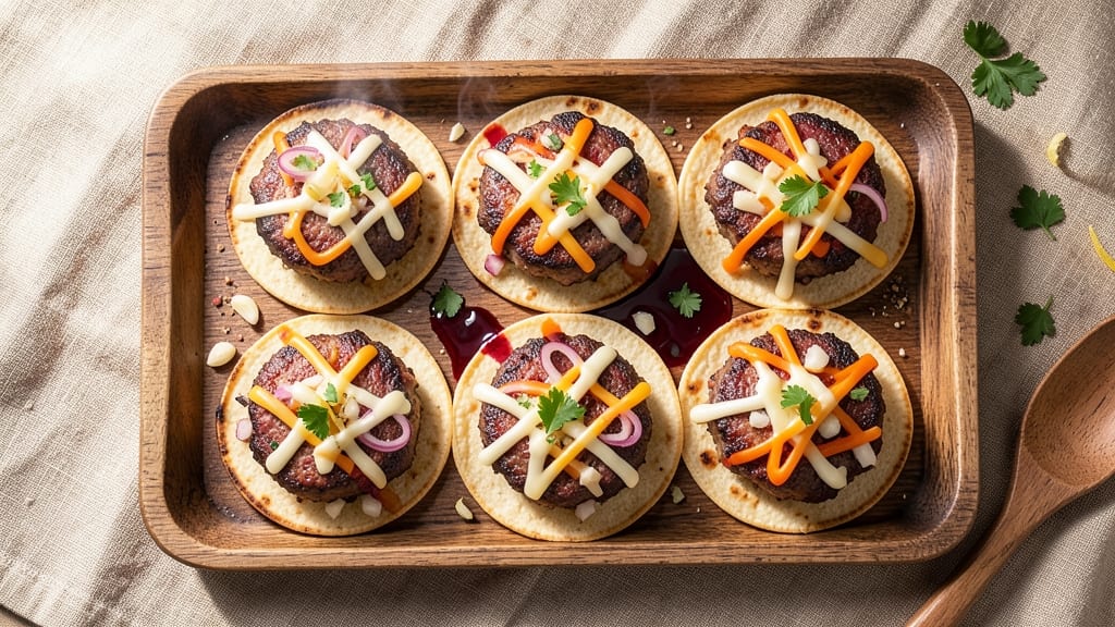 Beef and Cheese Sliders Recipe: Mini Burgers With Melty Tortilla Crusts