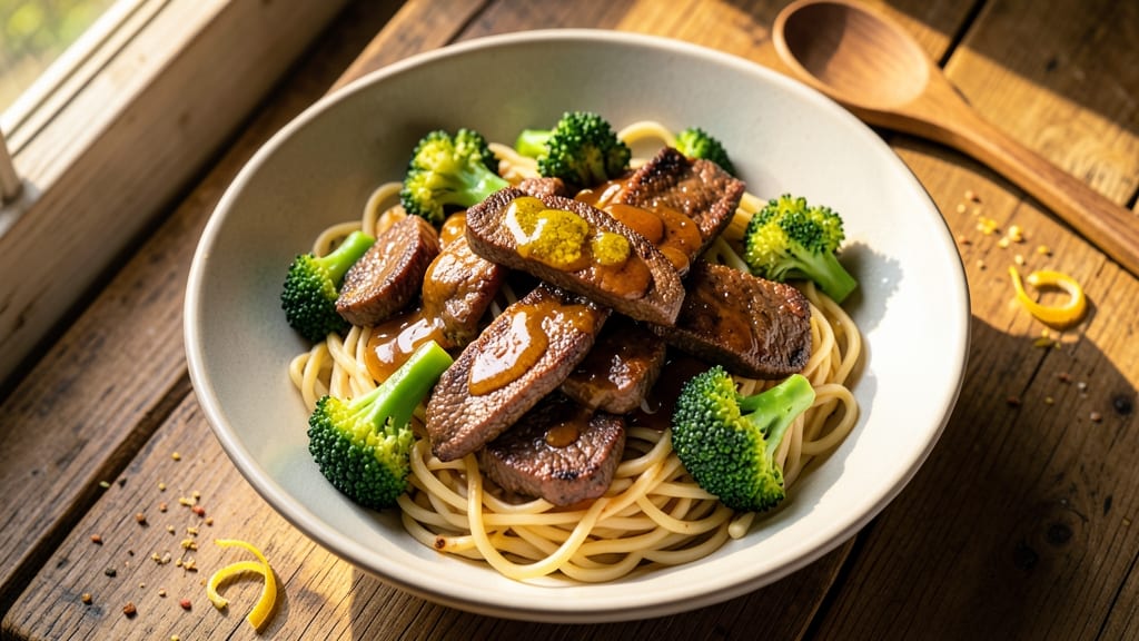 Beef and Broccoli Recipe Pinoy: Stir-Fried Soy Ginger Crunch With Silky Noodles