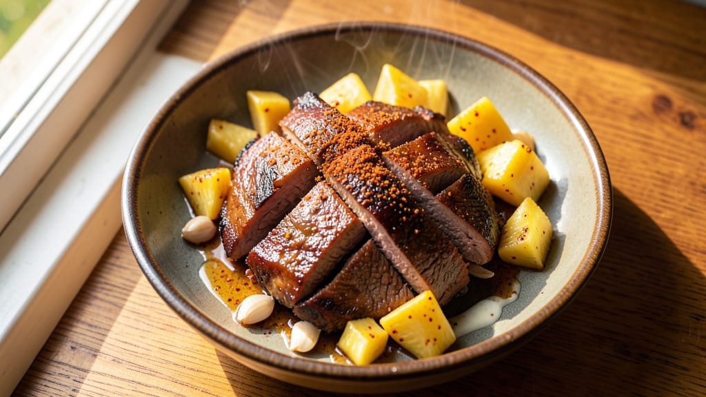 Beef Asado Kapampangan Recipe: Smoky Grilled Beef with Pineapple Ancho Heat