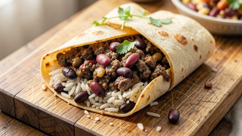 Beef and Bean Burrito Recipe Freezer: Meal-Prep Magic With Crispy Tortilla Layers