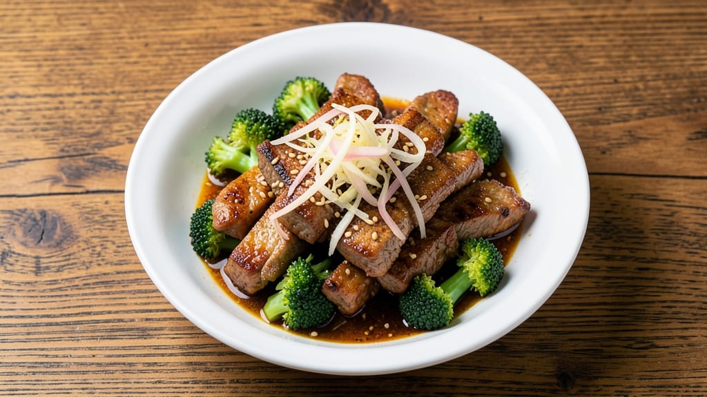 Beef and Broccili Recipe: Wok-Sear Crunch With Silky Soy-Ginger Balance