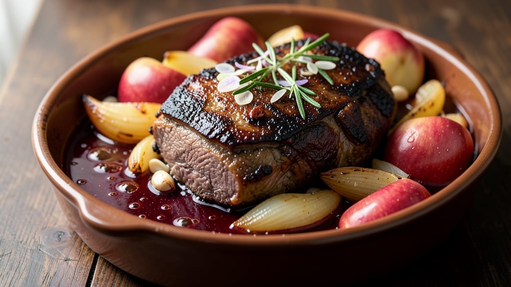 Apple Beef Recipe: Sweet-Savory Braise With Caramelized Fond