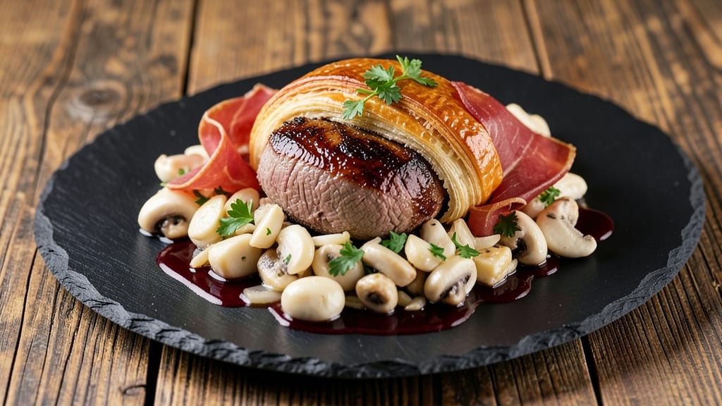Amazing Beef Wellington Recipe: Flaky Pastry Wrapped with Mushroom-Duxelles Magic
