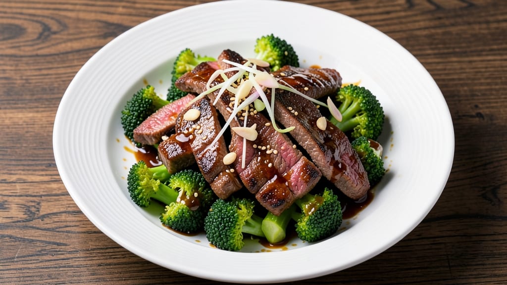 Beef and Broccoli Sirloin Recipe: Wok-Seared Crispness With Silky Soy-Ginger Gloss