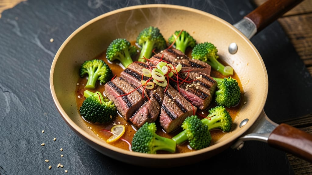 Beef and Broccoli Recipe Video: Stir-Fried Crisp-Tender Beef in 15 Minutes