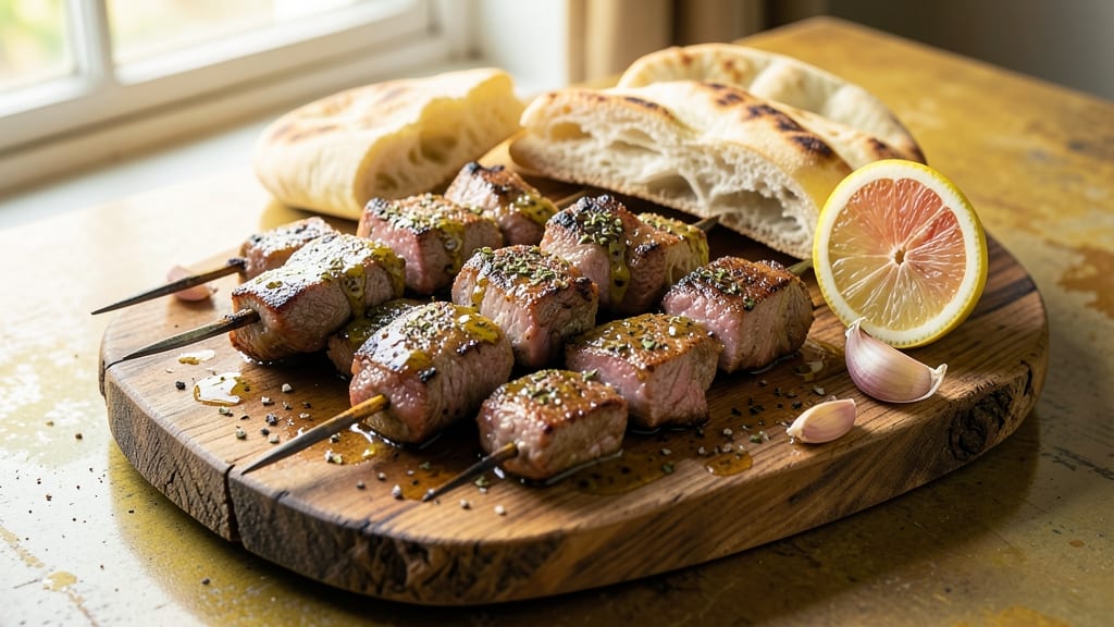 Authentic Beef Souvlaki Recipe: Skewered Greek Grill Magic