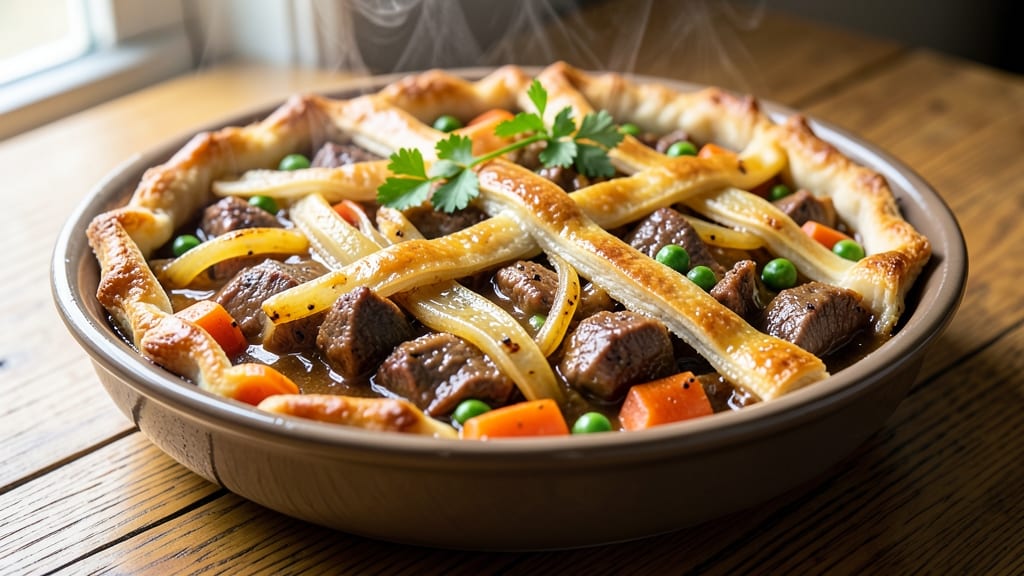Beef and Ale Pie Recipe Slow Cooker: Rich Gravy and Flaky Top Every Bite