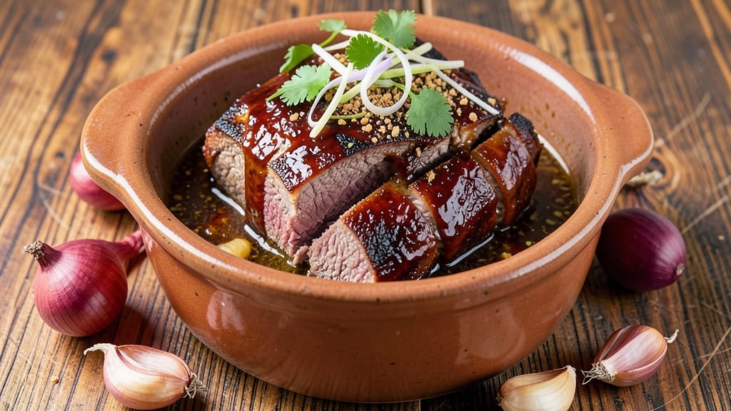Barbecue Beef Roast Crock Pot Recipe: Smoky-Sweet Fall-Apart Tender in 6 Hours
