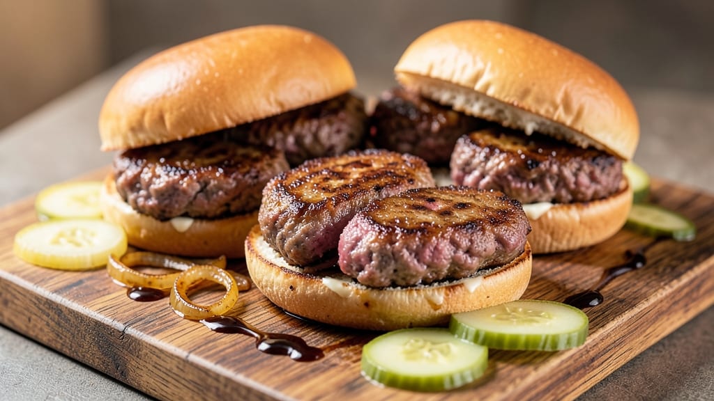 Angus Beef Sliders Recipe: Juicy Mini Burgers With Caramelized Onion Twists