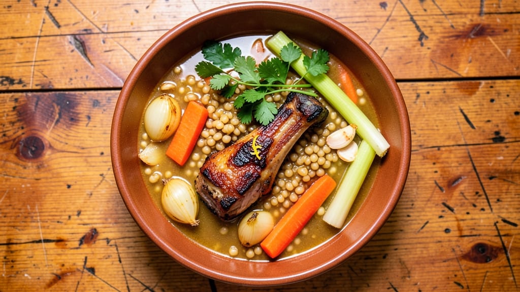 Beef Barley Soup Pressure Cooker Recipe: Ultra-Rich Broth in 40 Minutes