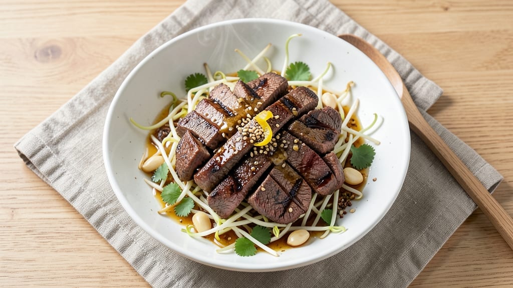 Beef and Bean Sprouts Recipe: Stir-Fried Crunch with Silky Soy Gloss