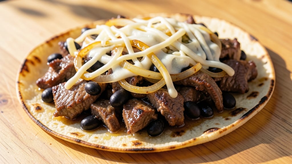 Beef and Black Bean Burrito Recipe: Crispy Tortilla Wraps With Loaded Fillings