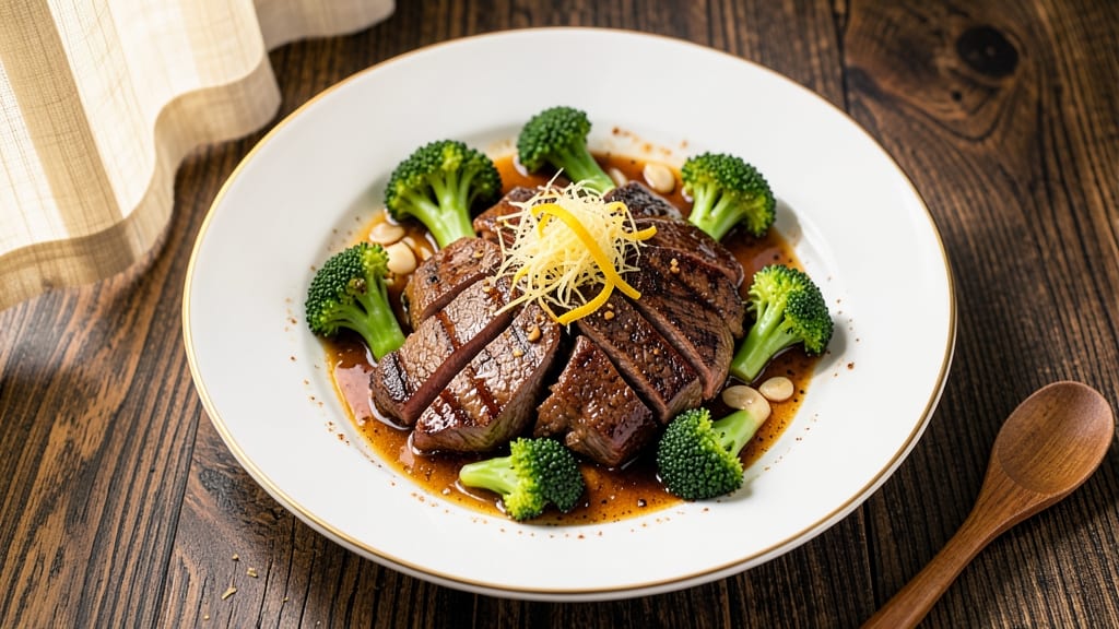 Beef and Broccoli Recipe Restaurant Style: Velvety Soy Sauce With Al Dente Broccoli