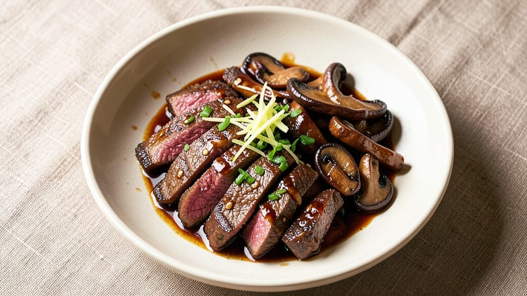 Beef and Shiitake Mushroom Stir Fry Recipe: Wok-Fired Umami Crunch in 20 Minutes